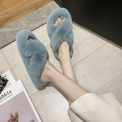 Women's Fuzzy Slippers