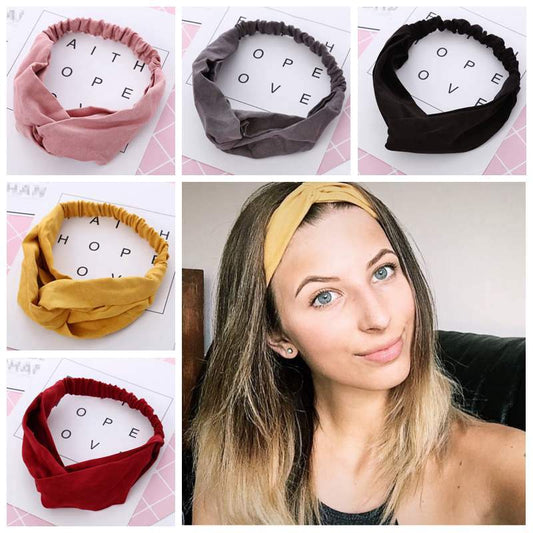 Women's  Suede Knot Headband