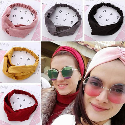 Women's  Suede Knot Headband