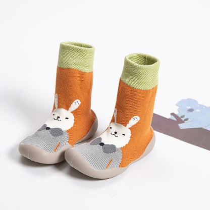 Kids Warm Cartoon Slipper Shoes