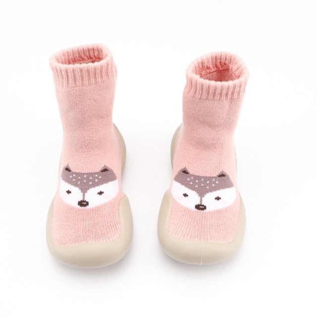 Kids Warm Cartoon Slipper Shoes