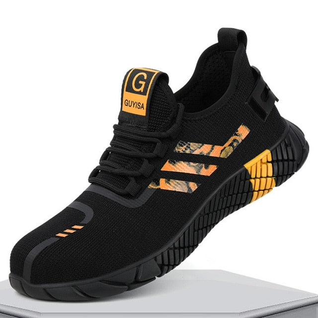 Men's Lightweight Flying  Safety Shoes