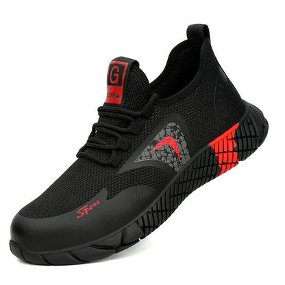 Men's Lightweight Flying  Safety Shoes