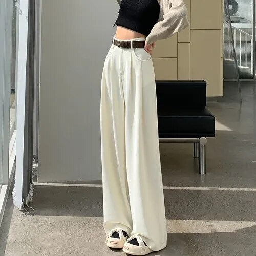Corduroy Wide Leg Pants
