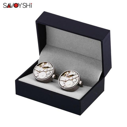 Mechanical Watch Movement Cufflinks