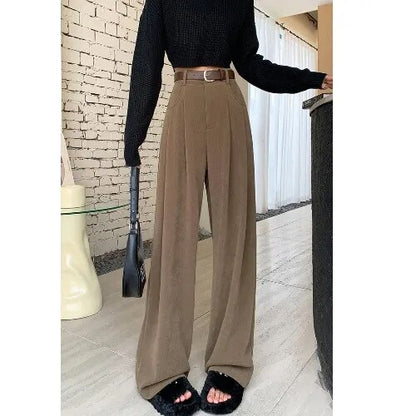 Corduroy Wide Leg Pants