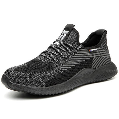 Flyknit Vamp Safety Shoes