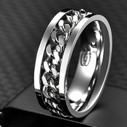 Rotatable Bottle Opener Ring
