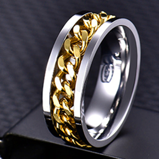 Rotatable Bottle Opener Ring