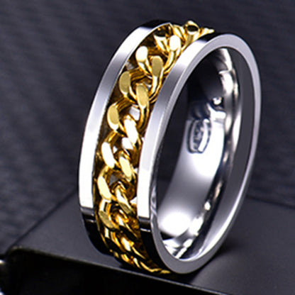 Rotatable Bottle Opener Ring
