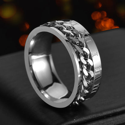Rotatable Bottle Opener Ring