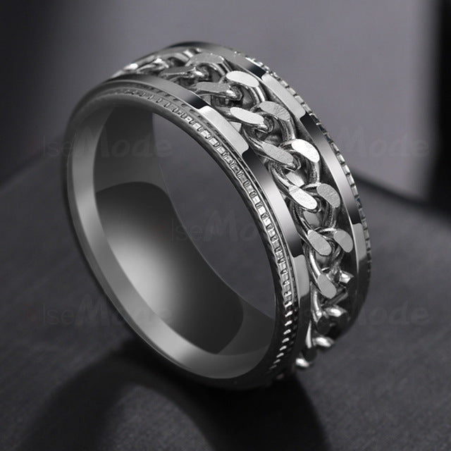 Rotatable Bottle Opener Ring