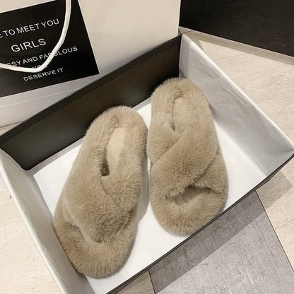 Women's Fuzzy Slippers