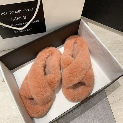 Women's Fuzzy Slippers